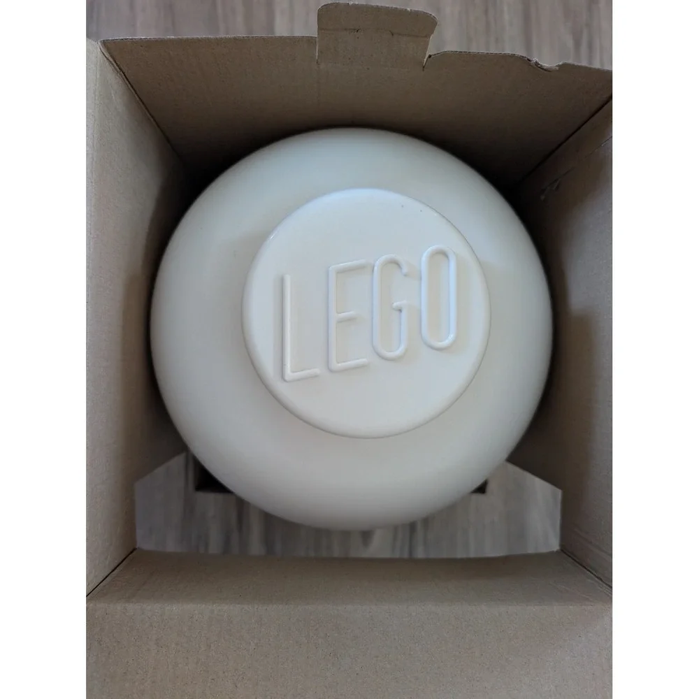 LEGO Storage Head Stackable Large Skeleton Halloween White Skull 4032 New